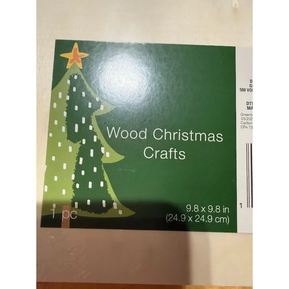 Wooded Christmas crafts